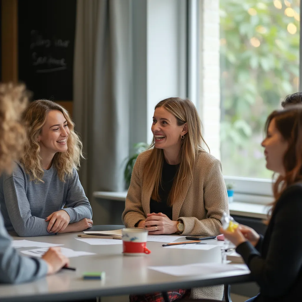 Atelier de groupe interactif en coaching